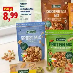 Lidl ALESTO Sport lub Protein Mix z orzechami i ziarnami soi oferta