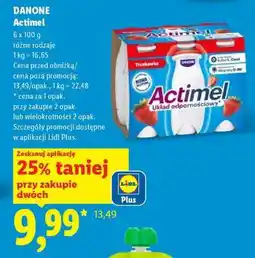 Lidl DANONE Actimel oferta