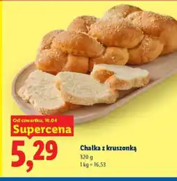 Lidl Chałka z kruszonką oferta