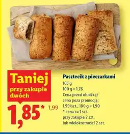 Lidl Pasztecik z pieczarkami oferta