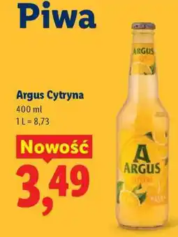 Lidl Argus Cytryna oferta