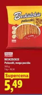 Lidl BESKIDZKIE Paluszki, mega paczka oferta