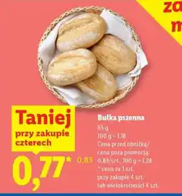 Lidl Bułka pszenna oferta