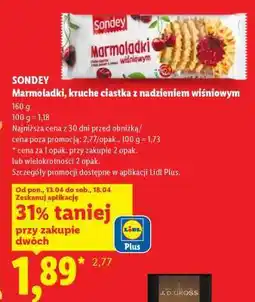 Lidl SONDEY Marmoladki oferta