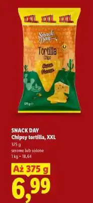 Lidl Snack Day Chipsy tortilla, XXL oferta
