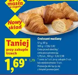 Lidl Croissant maślany oferta