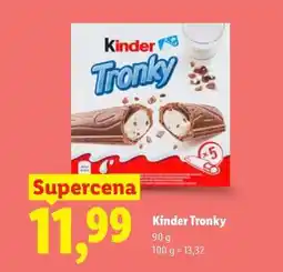 Lidl Kinder Tronky oferta