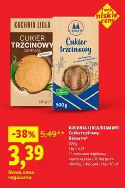 Lidl KUCHNIA LIDLA/DIAMANT Cukier trzcinowy Demerara oferta