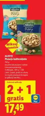 Lidl ALESTO Pistacje kalifornijskie oferta