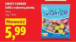 Lidl SWEET CORNER Żelki z cukrową pianką oferta