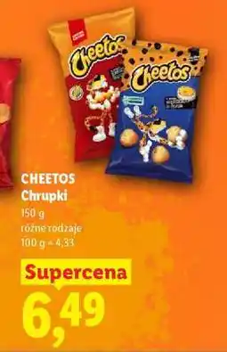 Lidl CHEETOS Chrupki oferta