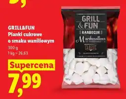 Lidl GRILL&FUN Pianki cukrowe o smaku waniliowym oferta