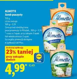 Lidl Almette Serek puszysty oferta