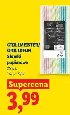 Lidl GRILLMEISTER/GRILL&FUN Słomki papierowe oferta