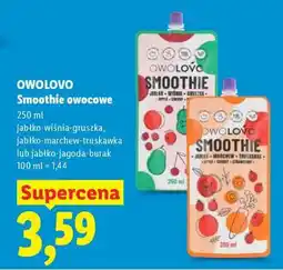 Lidl OWOLOVO Smoothie owocowe oferta