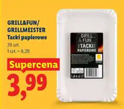 Lidl GRILL&FUN/GRILLMEISTER Tacki papierowe oferta