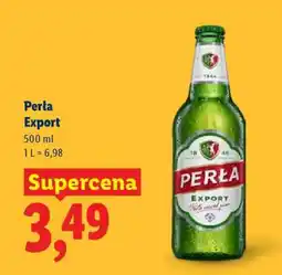 Lidl Perła Export oferta