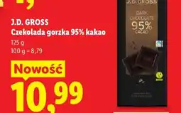 Lidl J.D. Gross Czekolada gorzka 95% kakao oferta