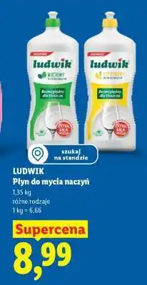 Lidl LUDWIK Płyn do mycia naczyń oferta