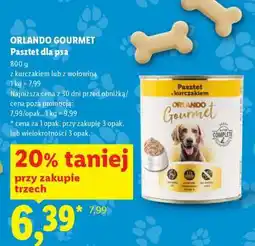 Lidl ORLANDO GOURMET Pasztet dla psa oferta