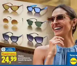 Lidl Okulary przeciwsłoneczne damskie lub męskie oferta