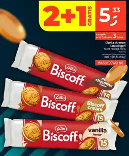 Dealz Ciastka z kremem Lotus Biscoff różne rodzaje oferta