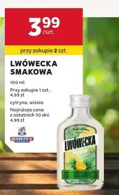 Stokrotka Wódka Lwówecka smakowa cytrina, wiśnia oferta