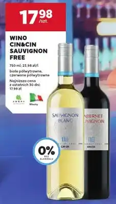 Stokrotka Wino Cin&Cin Sauvignon Free oferta