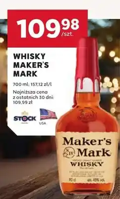 Stokrotka Whisky Maker's Mark oferta