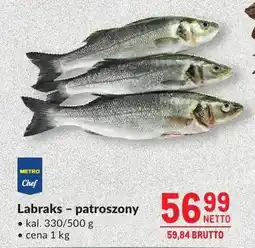 Makro Labraks - patroszony oferta