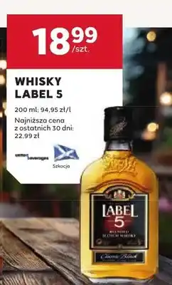 Stokrotka Whisky Label 5 oferta