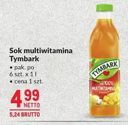 Makro Sok multiwitamina Tymbark oferta