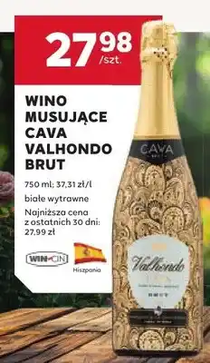 Stokrotka Wino musujące Cava Valrondo Brut oferta