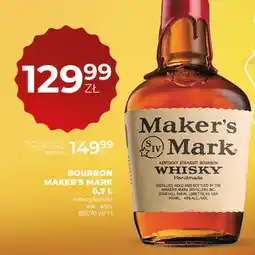 Duży Ben Whisky Maker's Mark oferta