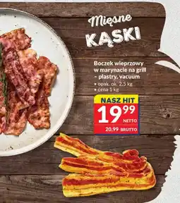 Makro Boczek wieprzowy w marynacie na grill - plastry, vacuum oferta