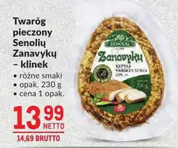 Makro Twaróg pieczony Senoliu Zanavyku - klinek oferta