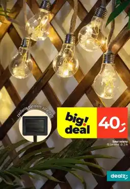 Dealz Sznur solarny 10 żarówek oferta