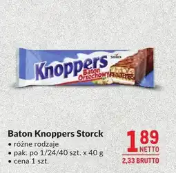 Makro Baton Knoppers Storck różne rodzaje oferta