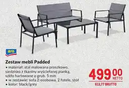 Makro Zestaw mebli ogrodowych Padded oferta