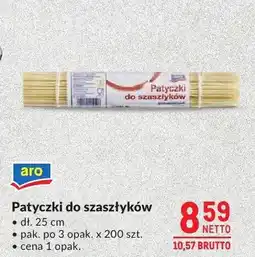 Makro Patyczki do szaszłyków aro oferta