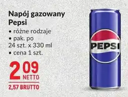 Makro Napój gazowany Pepsi różne rodzaje oferta