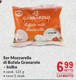 Makro Ser Mozzarella di Bufala Granarolo - kulka oferta