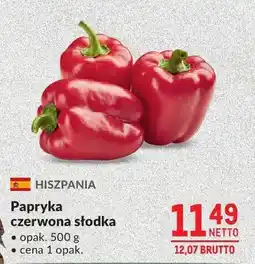 Makro Papryka czerwona słodka oferta