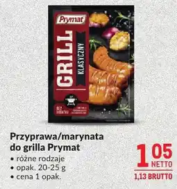 Makro Przyprawa/marynata do grilla Prymat różne rodzaje oferta
