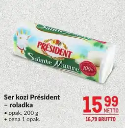 Makro Ser kozi Président - roladka oferta