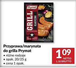 Makro Przyprawa/marynata do grilla Prymat różne rodzaje oferta