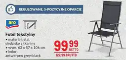 Makro Fotel tekstylny oferta