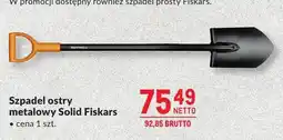 Makro Szpadel ostry metalowy Solid Fiskars cena 1 szt oferta