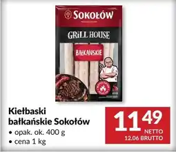 Makro Kiełbaski bałkańskie Sokołów oferta