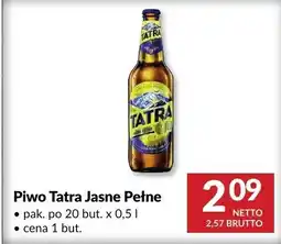 Makro Piwo Tatra Jasne Pełne oferta